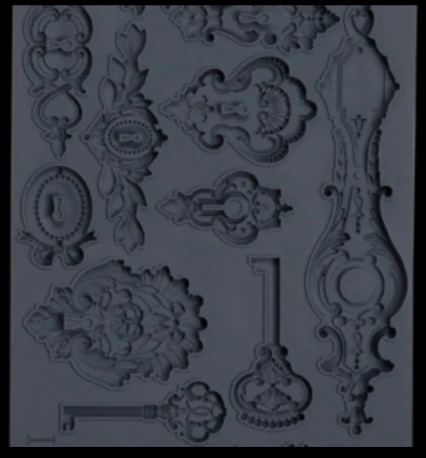 Lock & Key Decor Mould