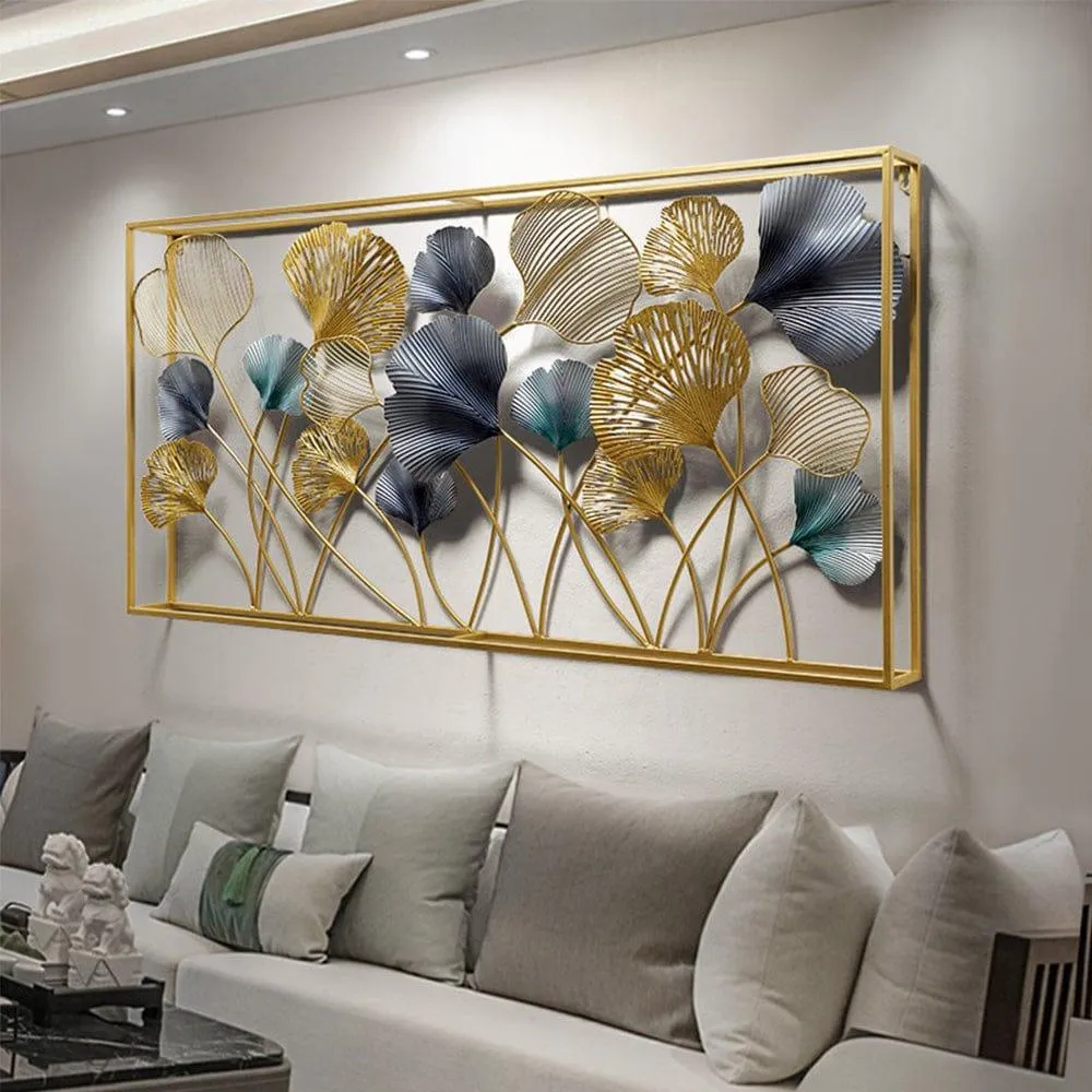 Luxury in a Frame Metal Wall Art