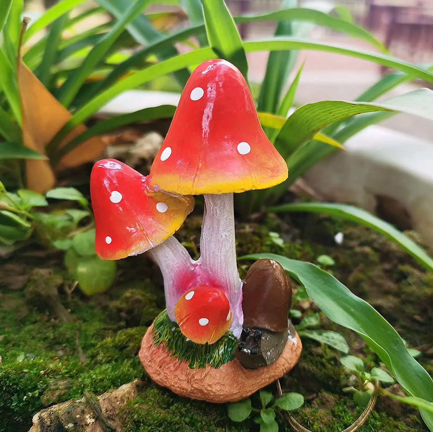 Mini Mushroom Figurine