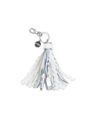 More Metallic CHARGING TASSEL KEYCHAIN