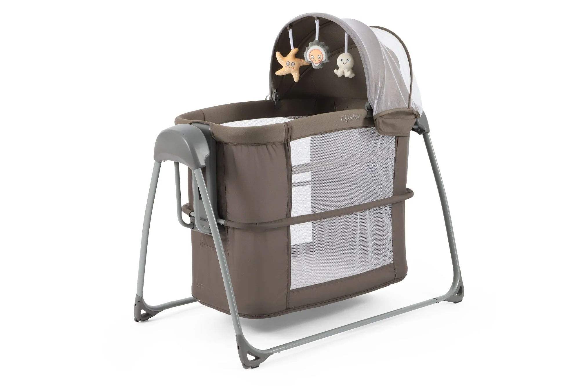 Oyster Swinging Crib - Mink