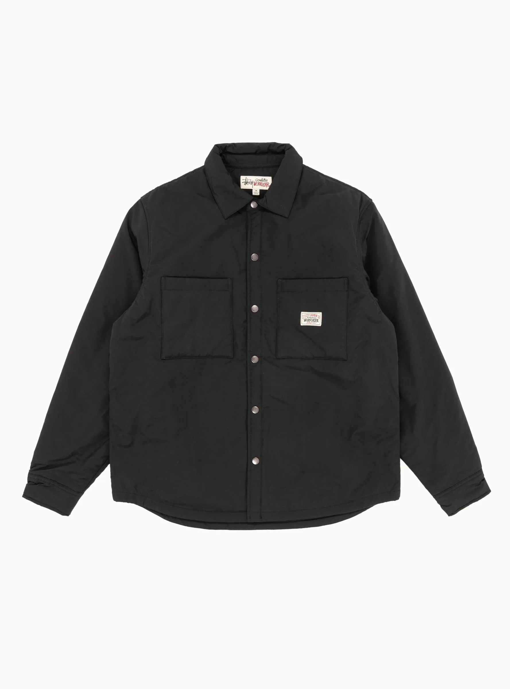 Padded Tech Over Shirt Black