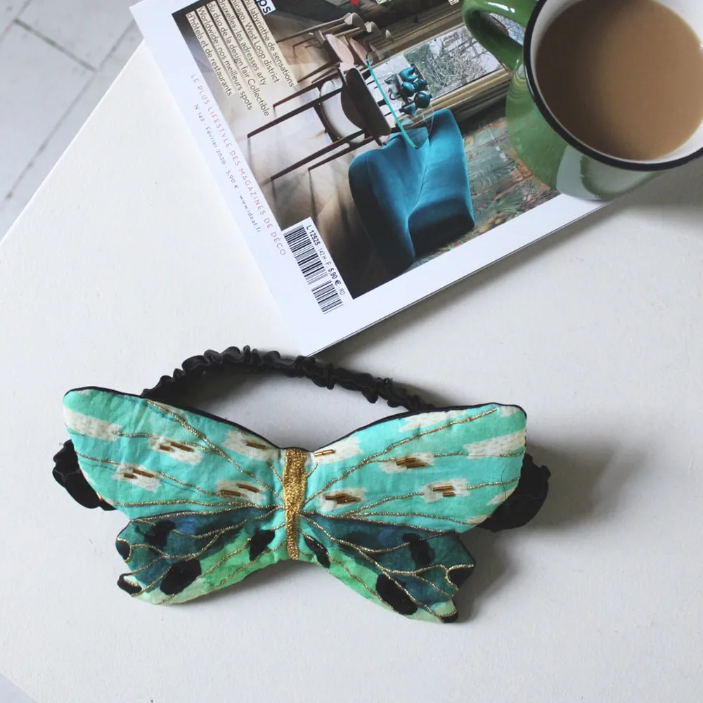 Papillon Green Eyemask