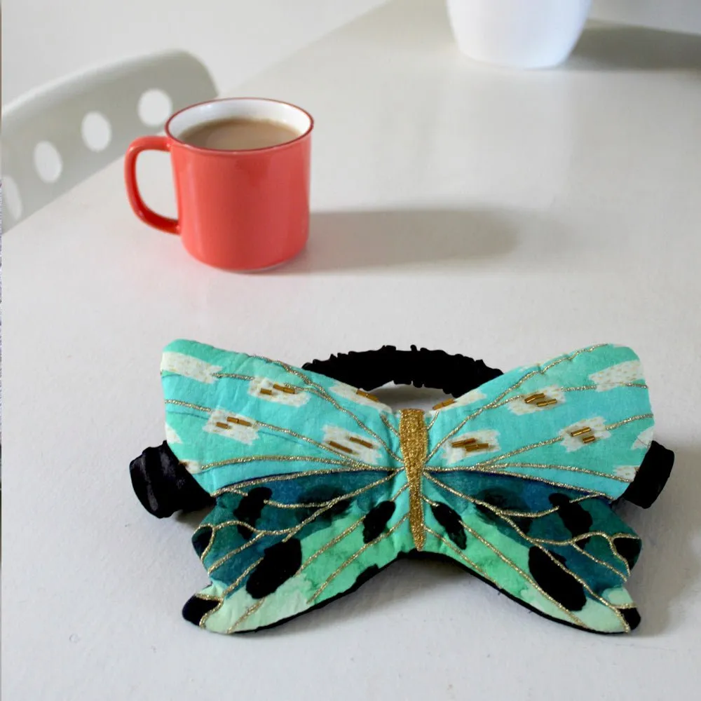 Papillon Green Eyemask