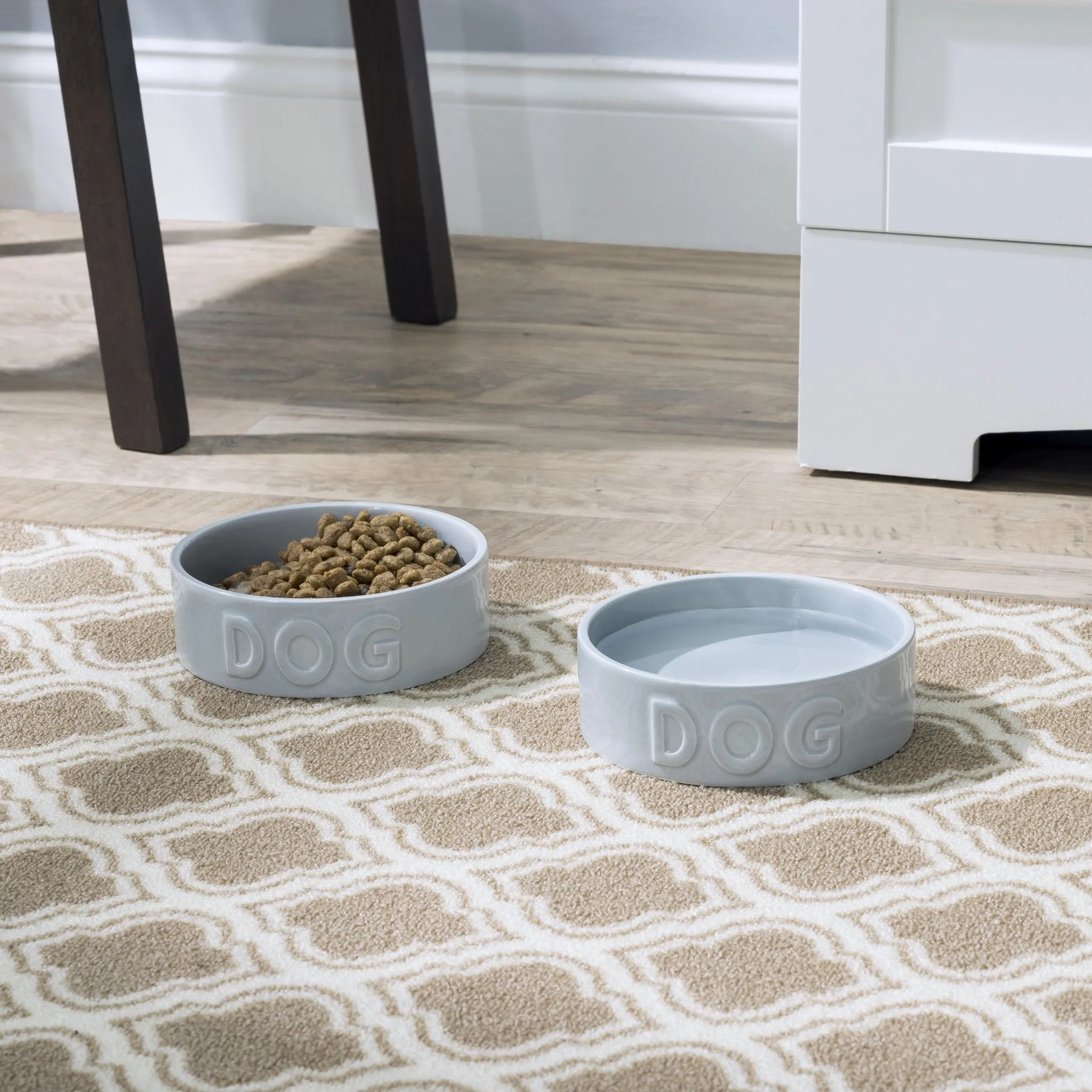 Park Life Designs Classic Dog Bowl Grey