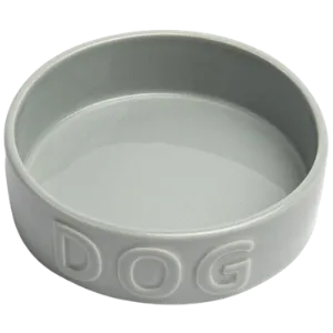 Park Life Designs Classic Dog Bowl Grey