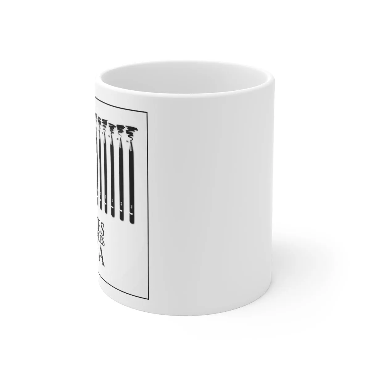 Pencil Ceramic Mug 11oz by Insignia