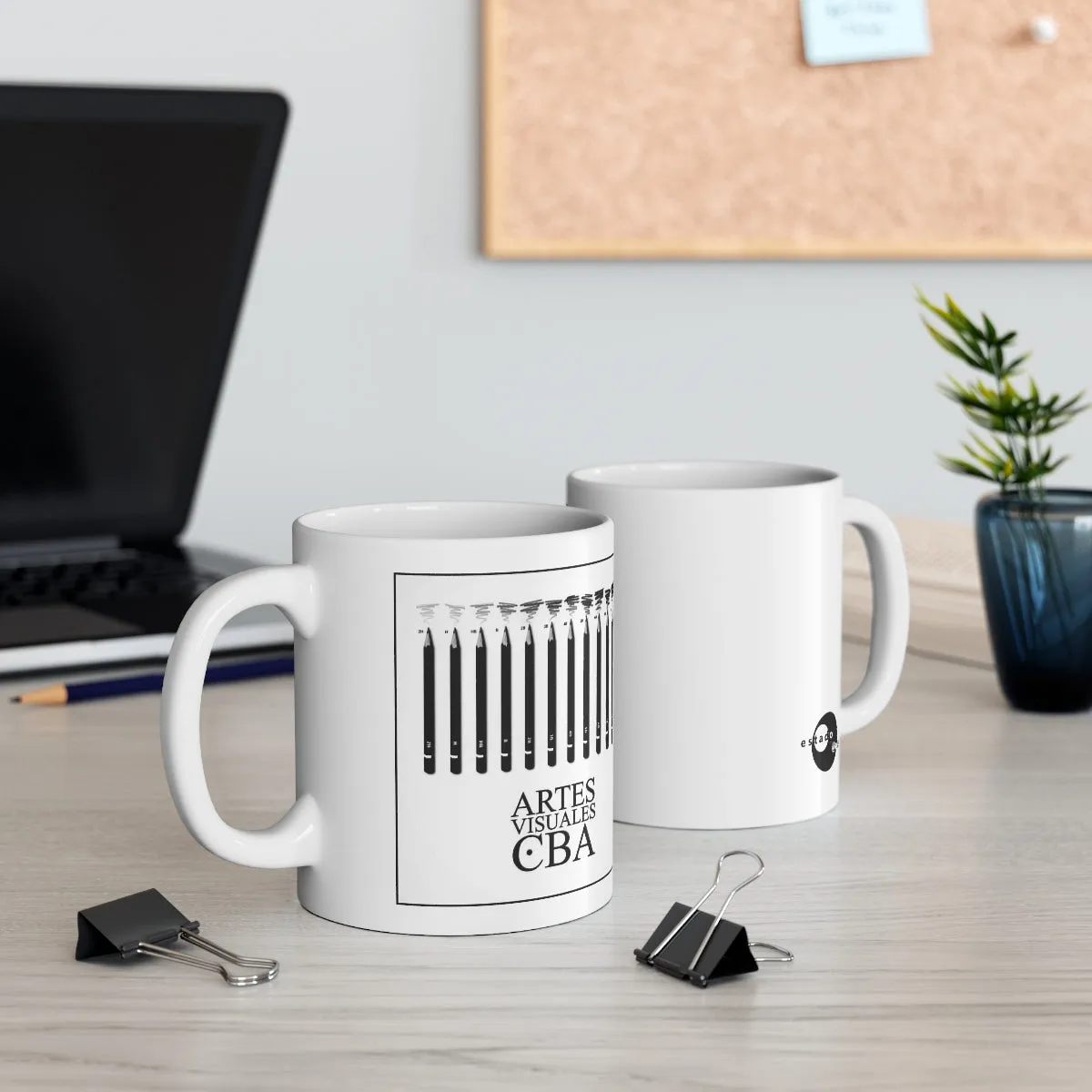 Pencil Ceramic Mug 11oz by Insignia