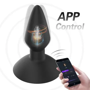 Enhanced Smart Prostate Massager with Anal Plug Design