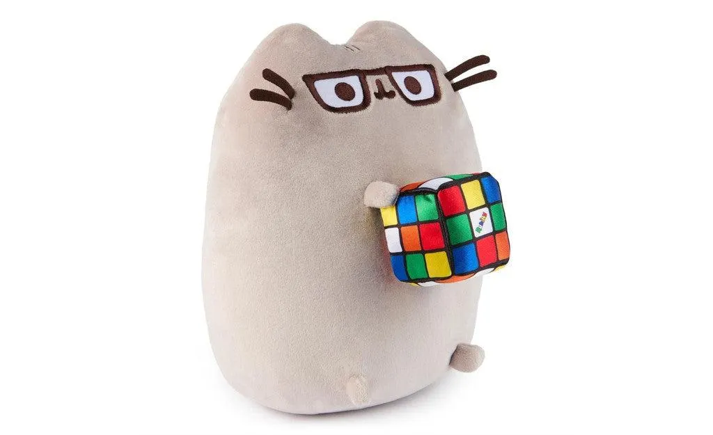 Pusheen with Rubik's Cube Plushie