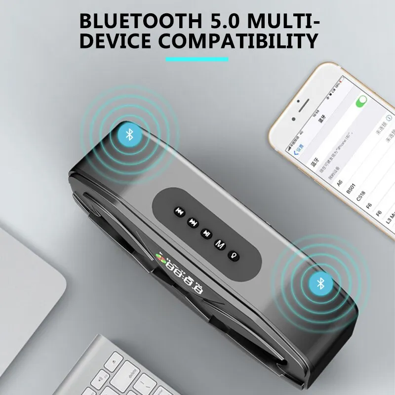 Radio FM Despertador Bluetooth