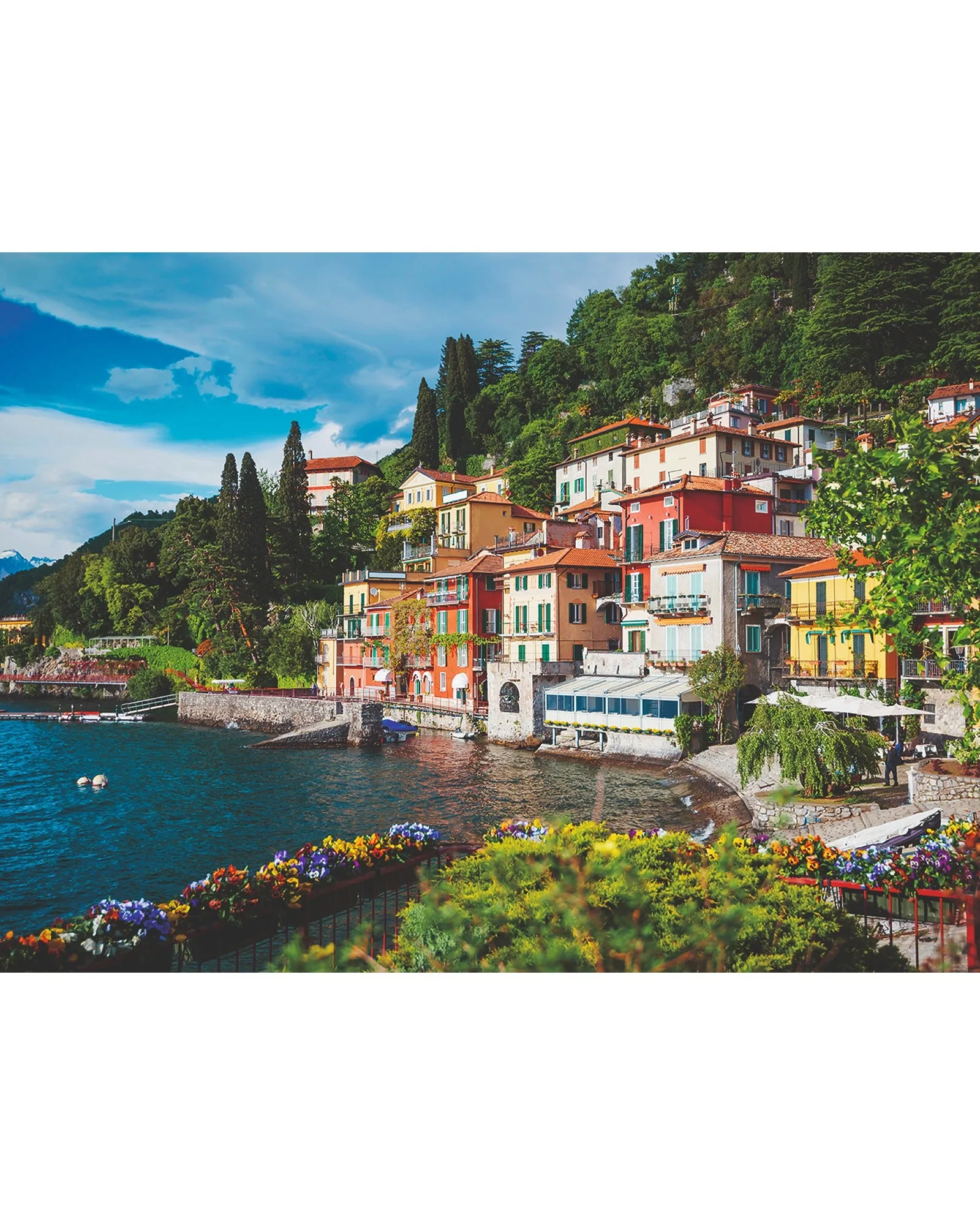 Ravensburger Lake Como Italy Puzzle 500 Piece