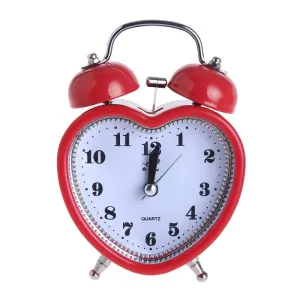 Red Heart Shaped Alarm Clock