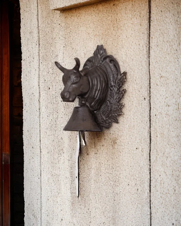 'Ringing in the Herd' Cast Iron Wall Mounted Bell