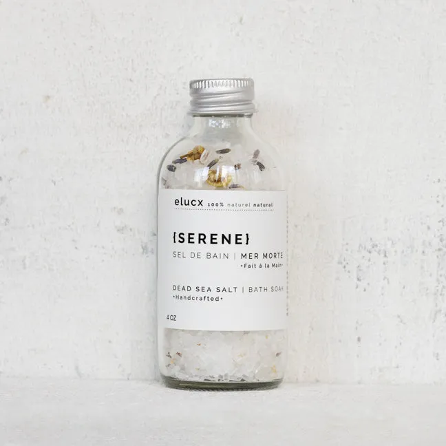 {SERENE} Dead Sea Salt Bath Soak