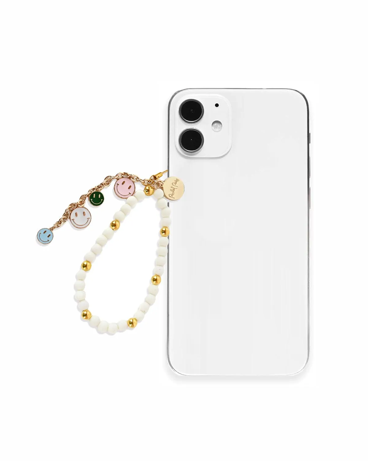 SMILES FOR MILES BEADED PHONE CHARM