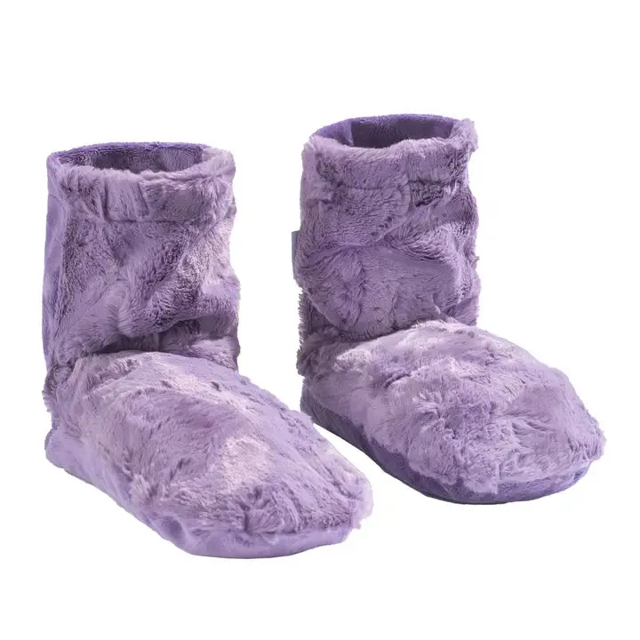 Spa Booties - Lavender Dusty Plum