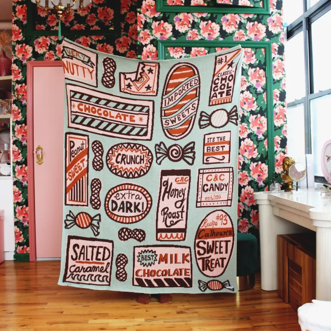 Sweet Treats Tapestry Blanket - Calhoun & Co.