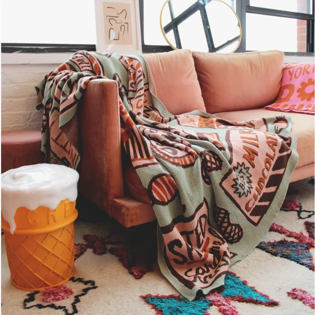 Sweet Treats Tapestry Blanket - Calhoun & Co.