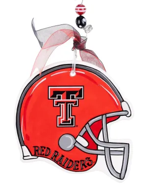 Texas Tech Flat Helmet Ornament