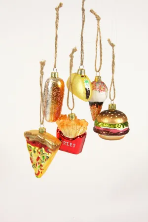  Tiny Junk Food  Set Ornament