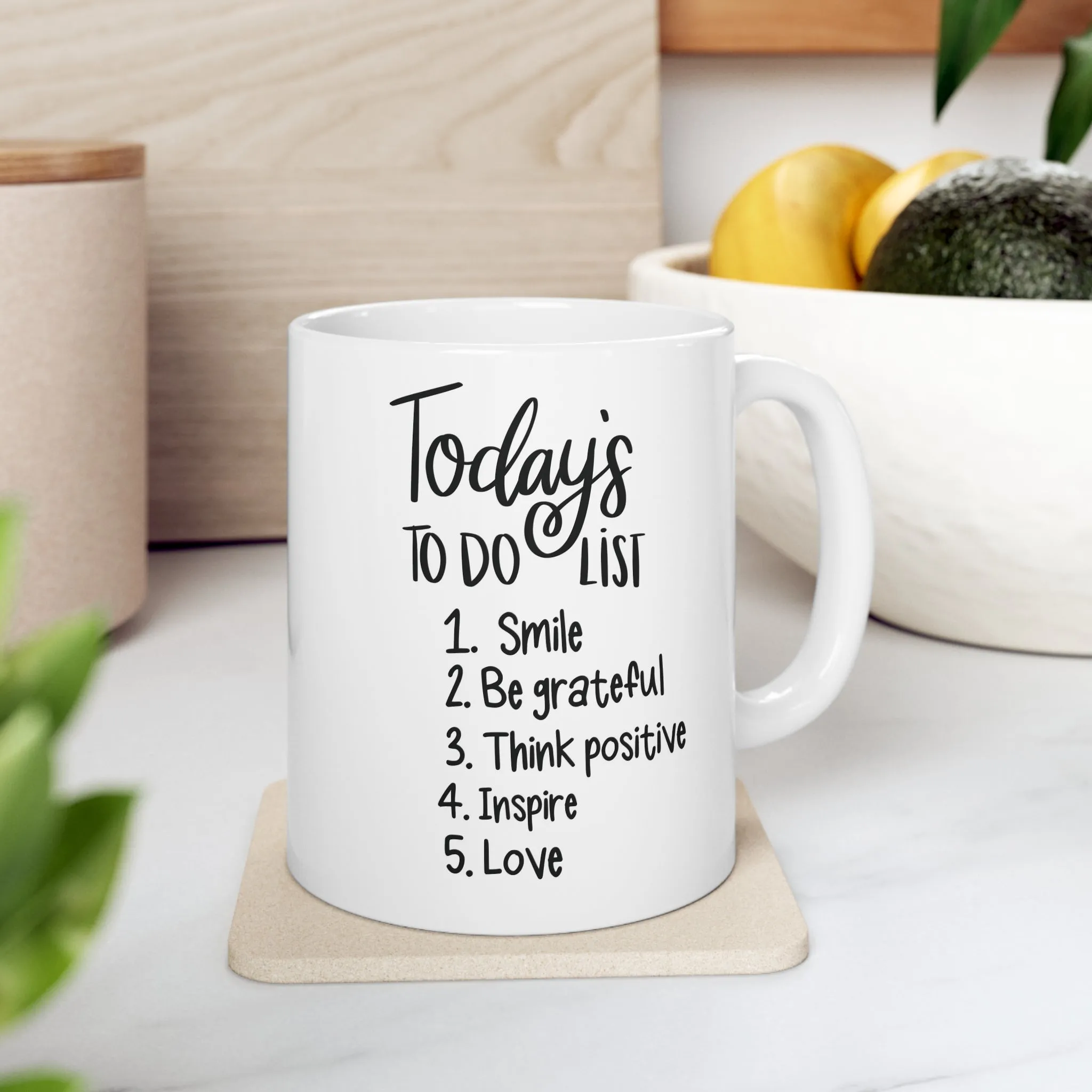 Todays to do list -Ceramic Mug 11oz