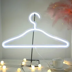 White Neon Hanger